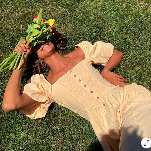 Free People Dresses & Skirts - Free People Ain't She A Beaut Midi Dress  - L